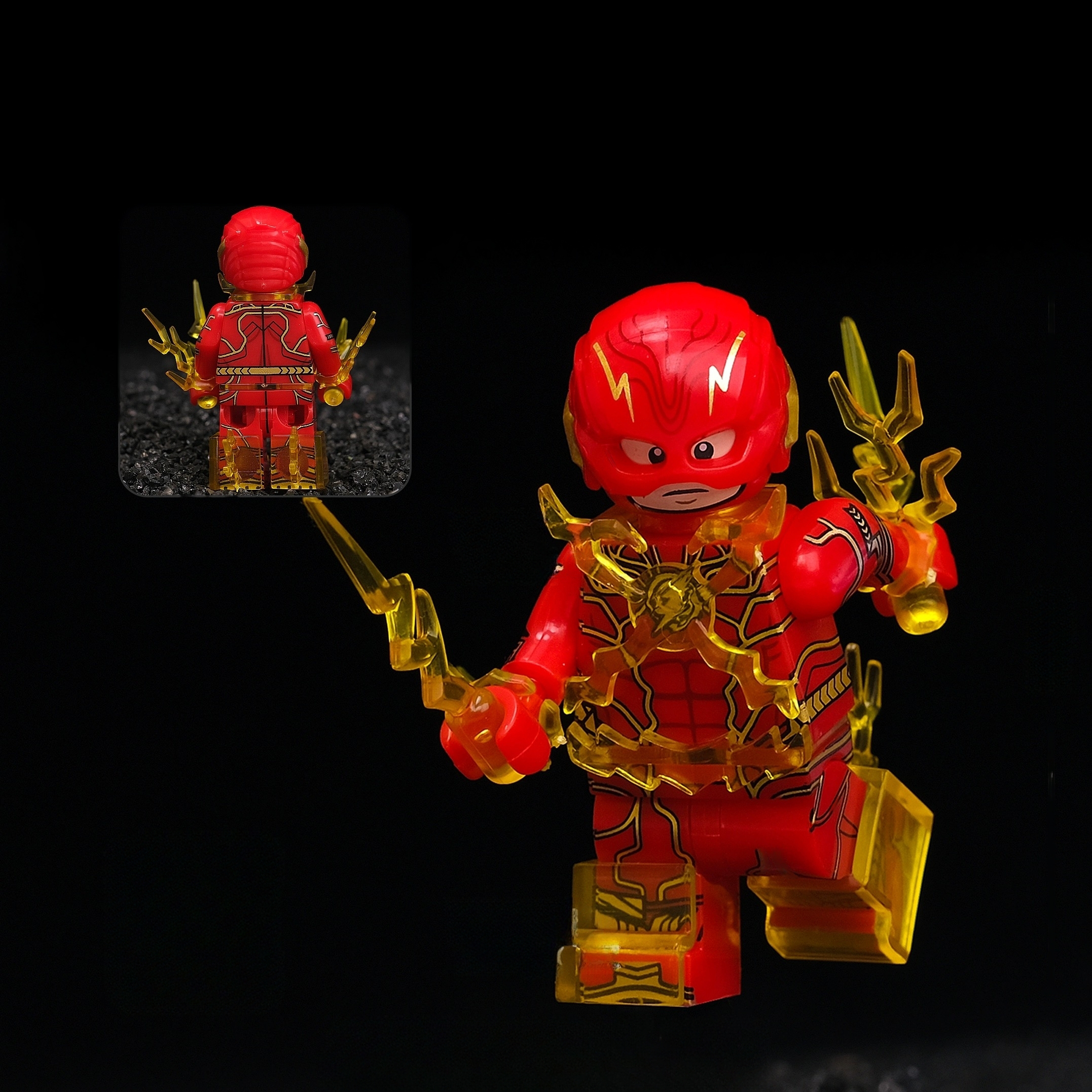 Red Lightning Streak Speed Warrior Mass Production Version
