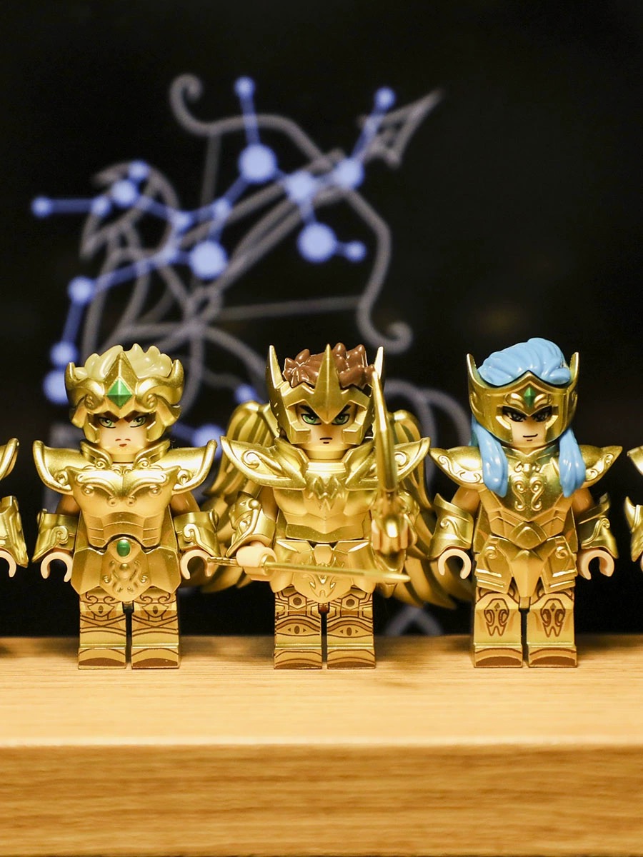 12 Zodiac Armor Guardian Minifigure – Mass Production Version