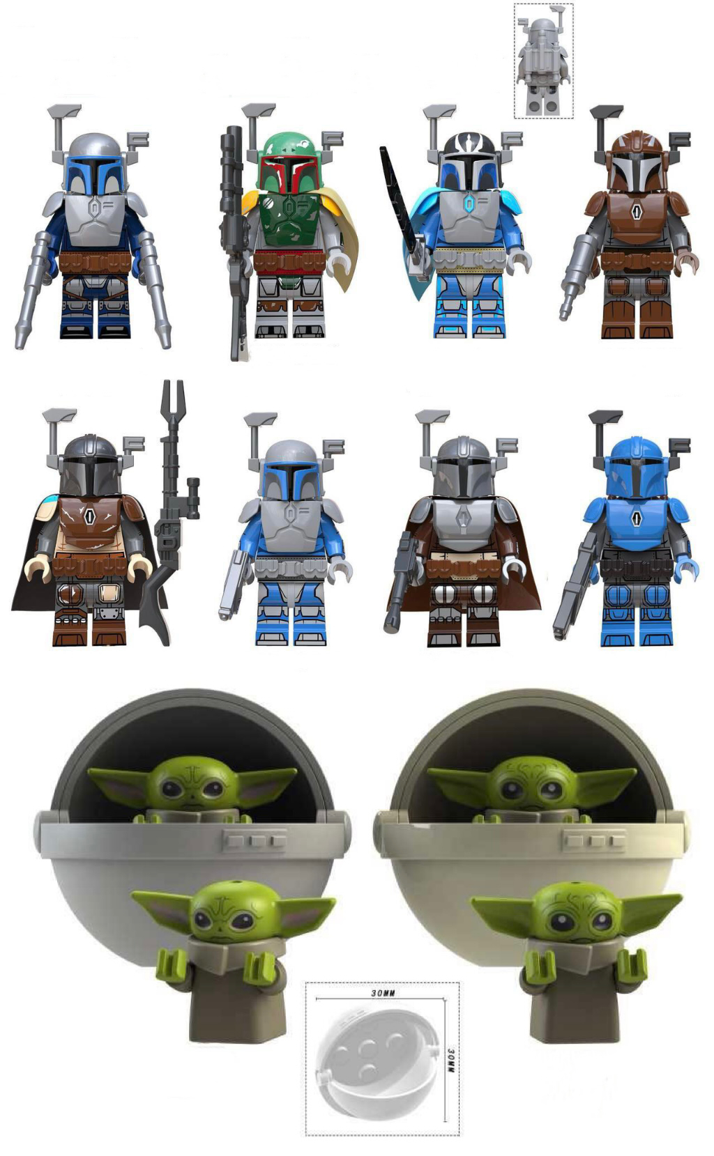 Galaxy Legends Series Mass Production Version Set B