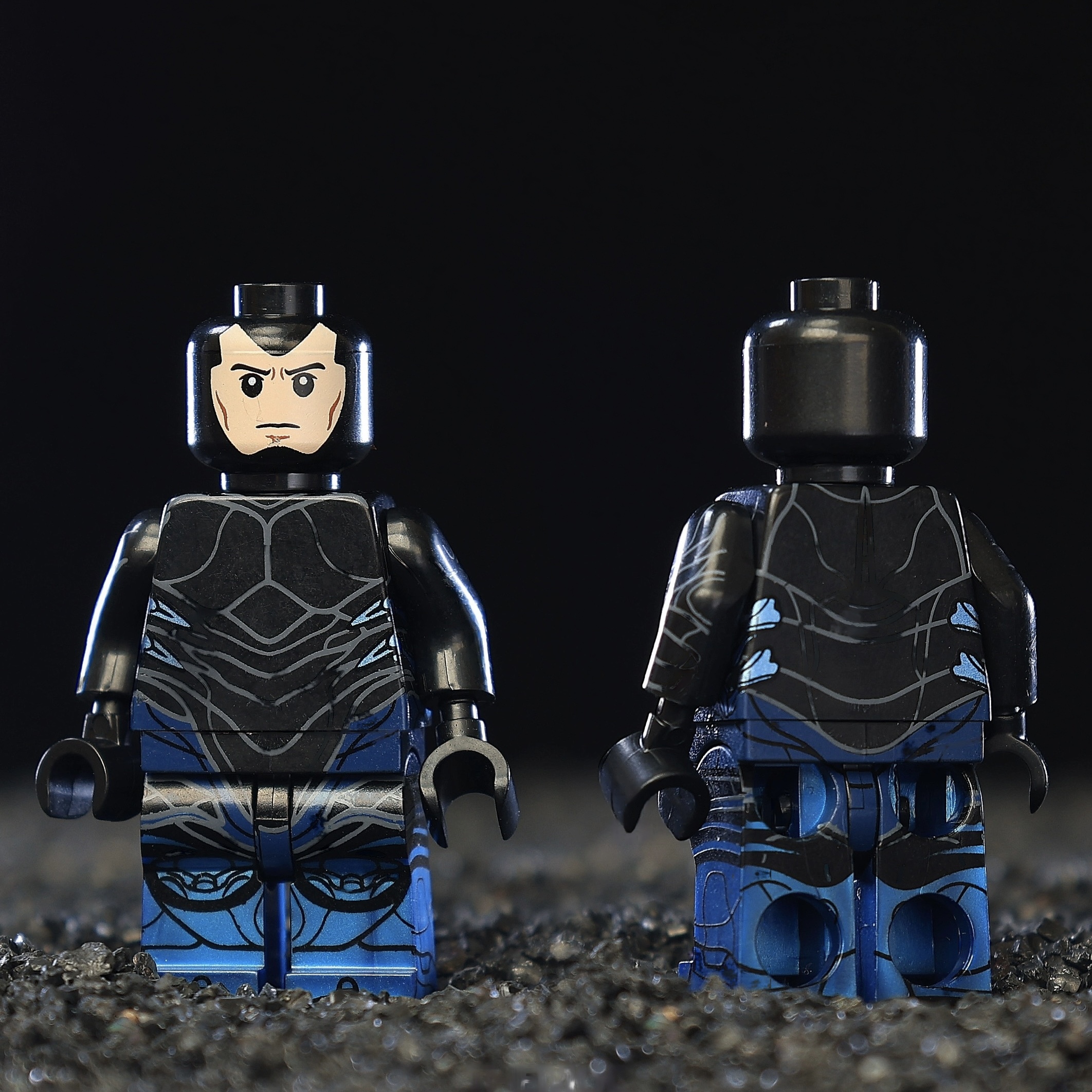 Blue Armor Pulse Energy Warrior Mass Production Version