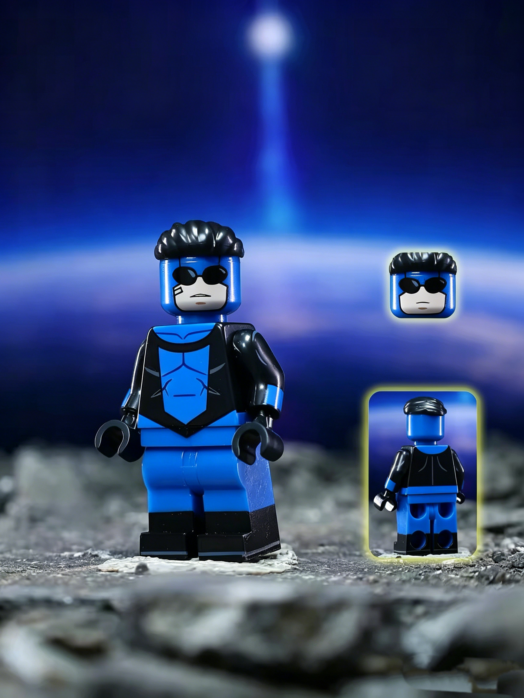 Alien Hybrid Young Hero Minifigure Mass Production Version