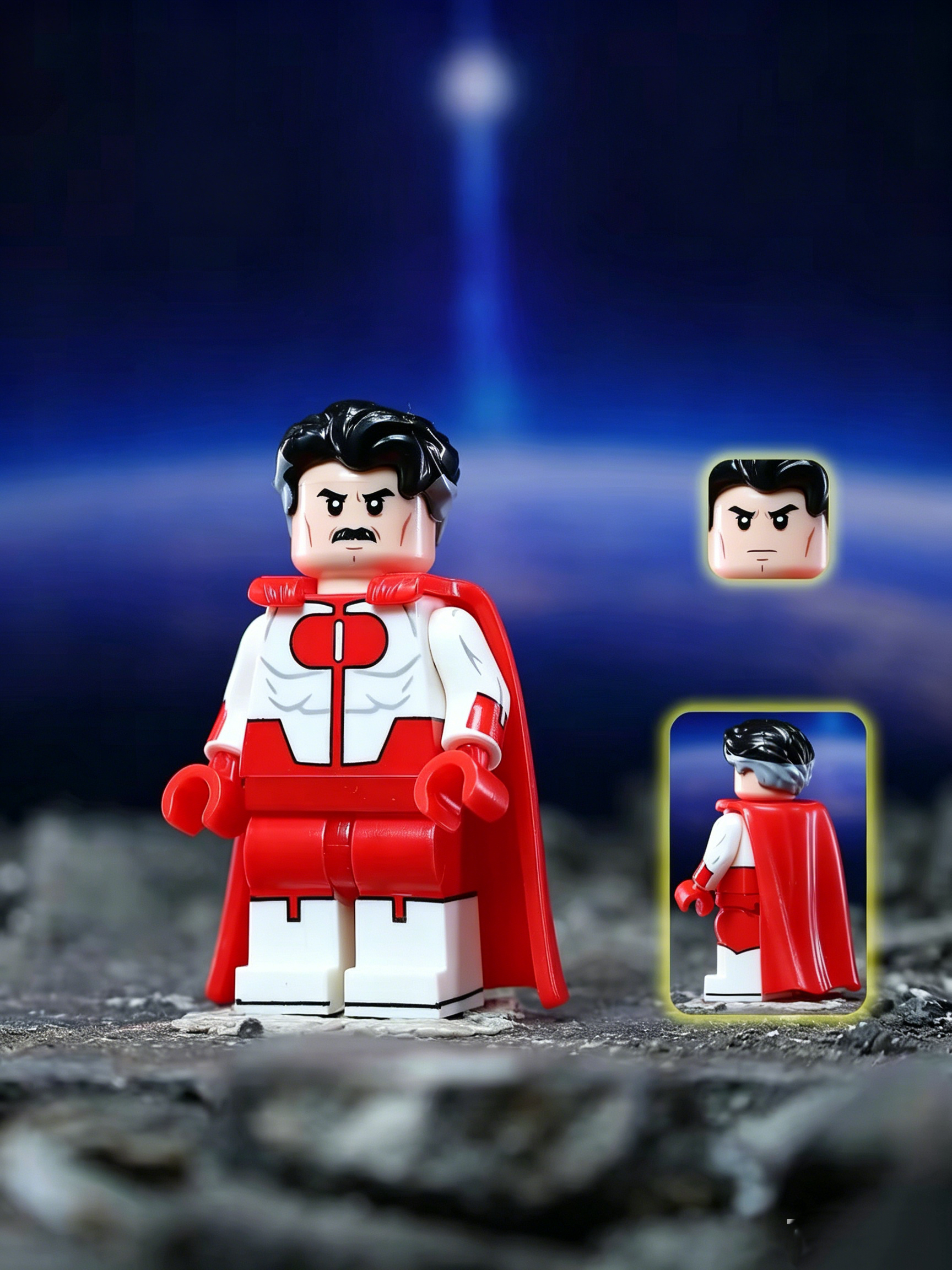 Alien Hybrid Young Hero Minifigure Mass Production Version