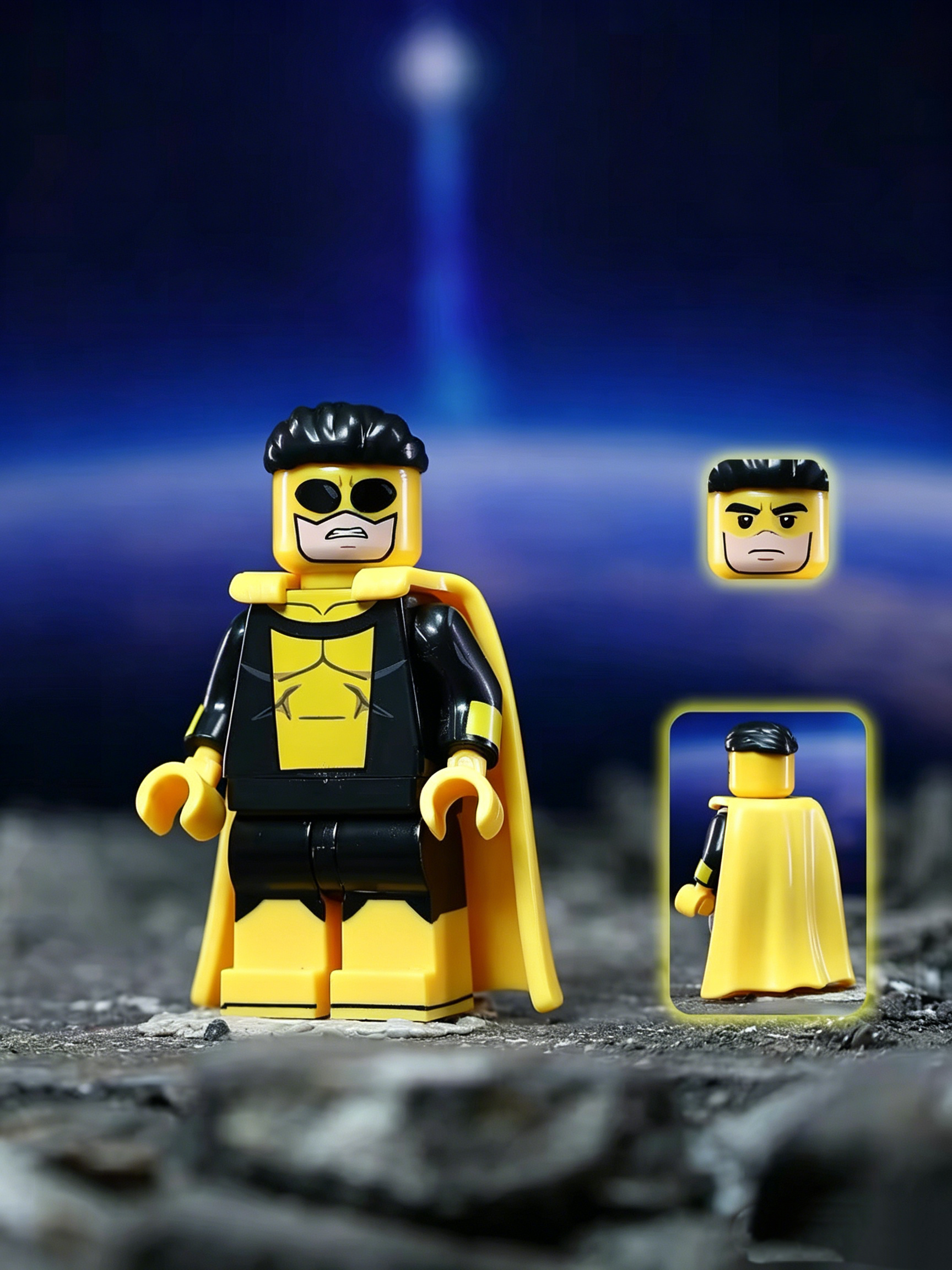 Alien Hybrid Young Hero Minifigure Mass Production Version