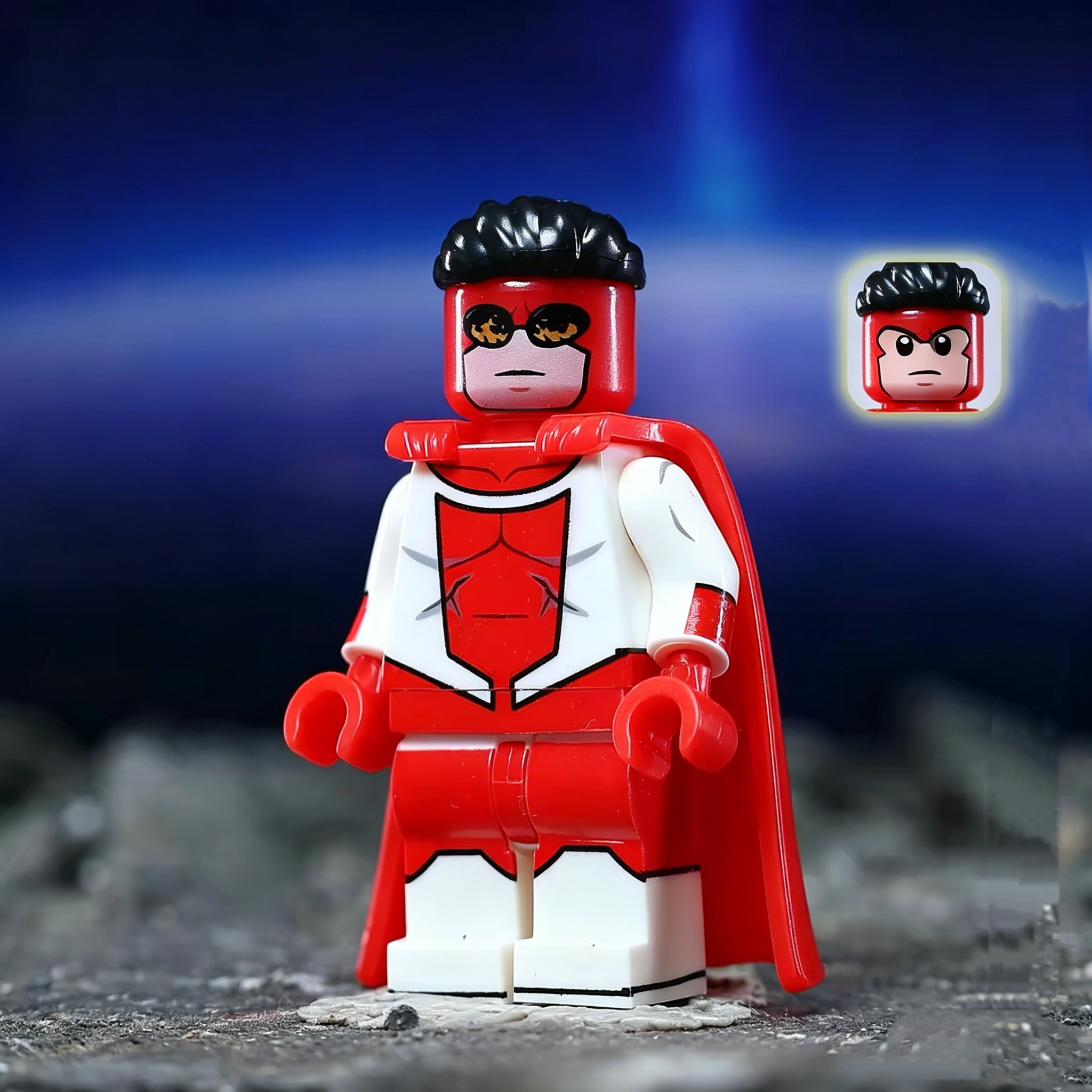 Alien Hybrid Young Hero Minifigure Mass Production Version