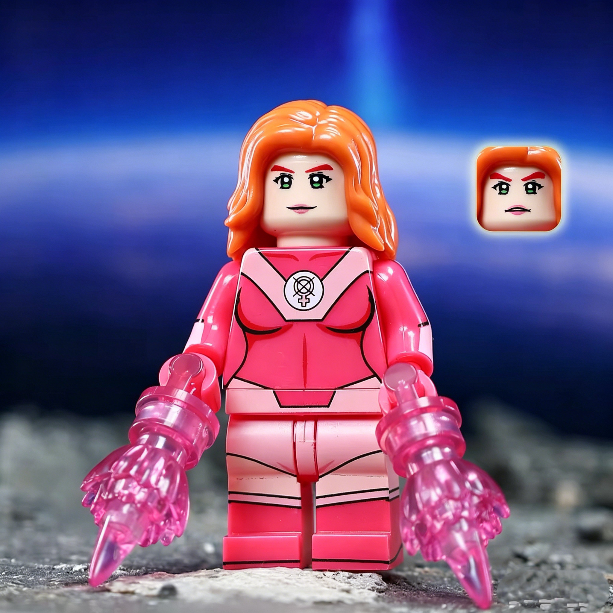 Alien Hybrid Young Hero Minifigure Mass Production Version