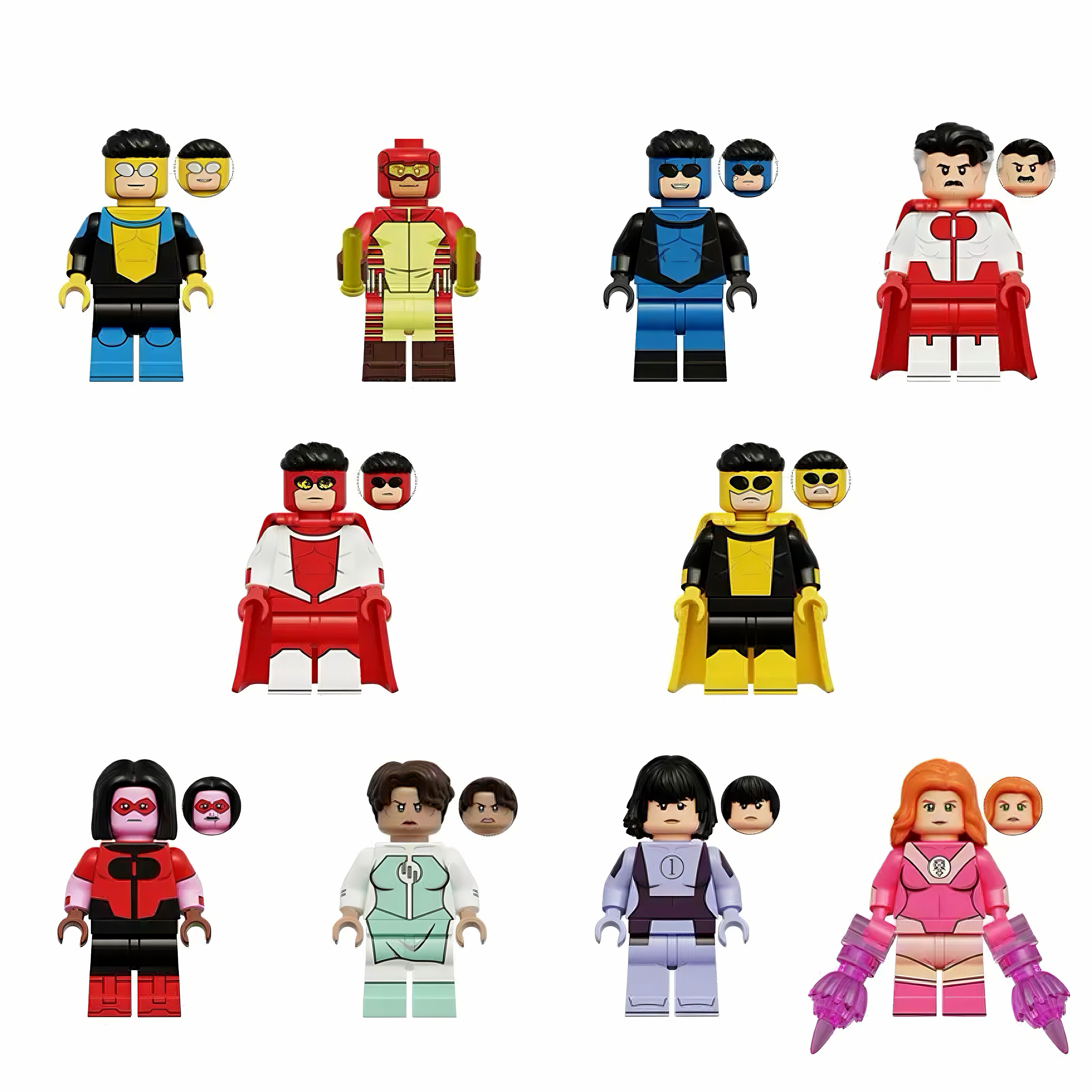 Alien Hybrid Young Hero Minifigure Mass Production Version