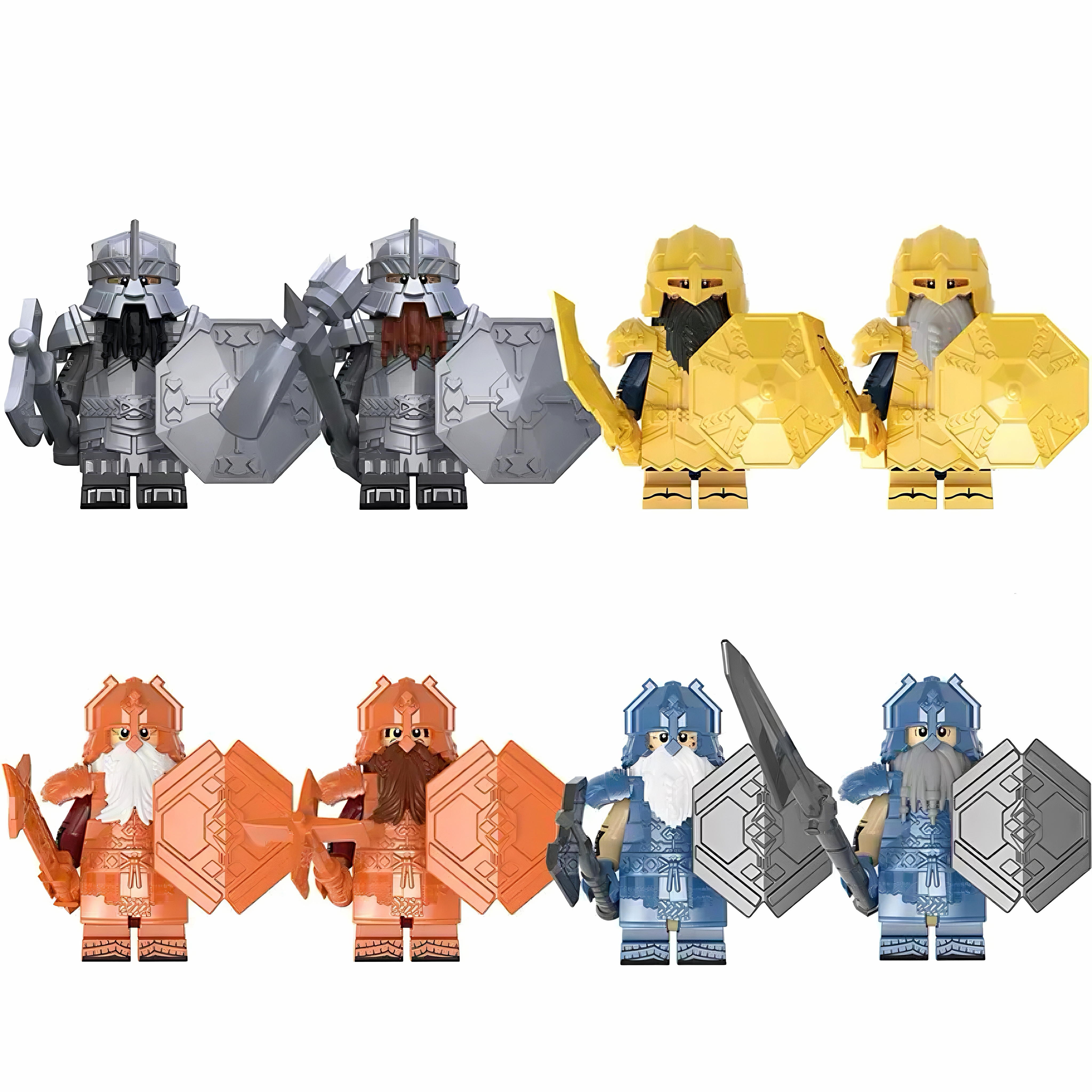 Ring Wars Saga Series Mass Production Version Dwarf Set B