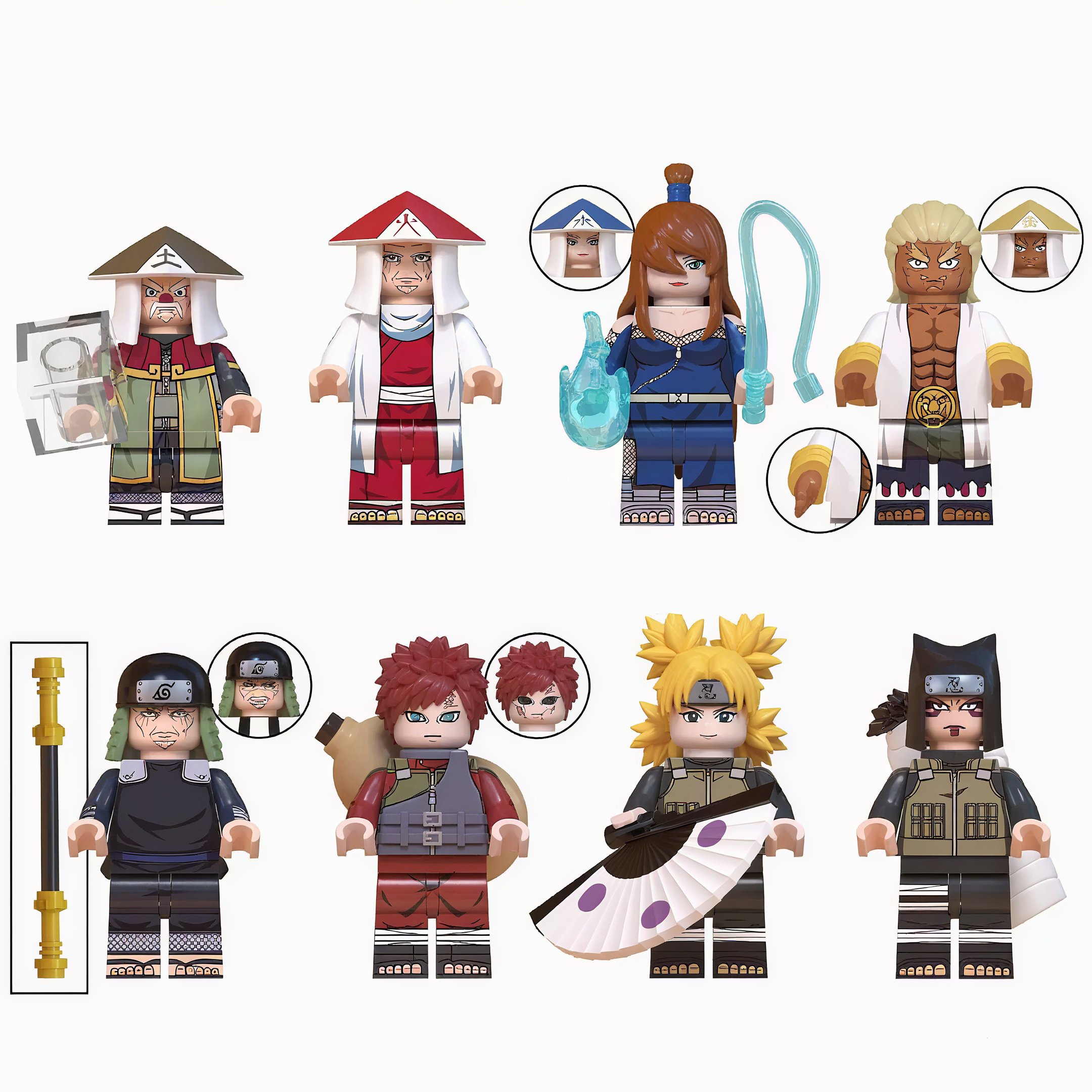 Ninja Legends Series Mass Production Version Set F