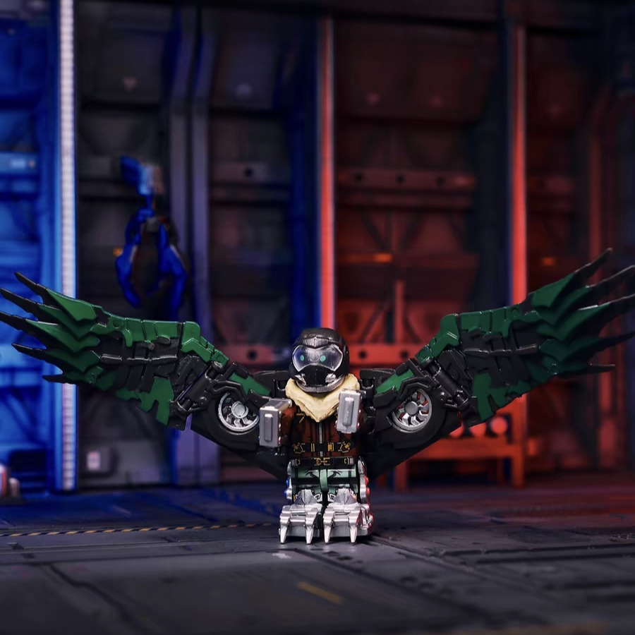 Green-Winged Flight Armor Villain Mass Production Version