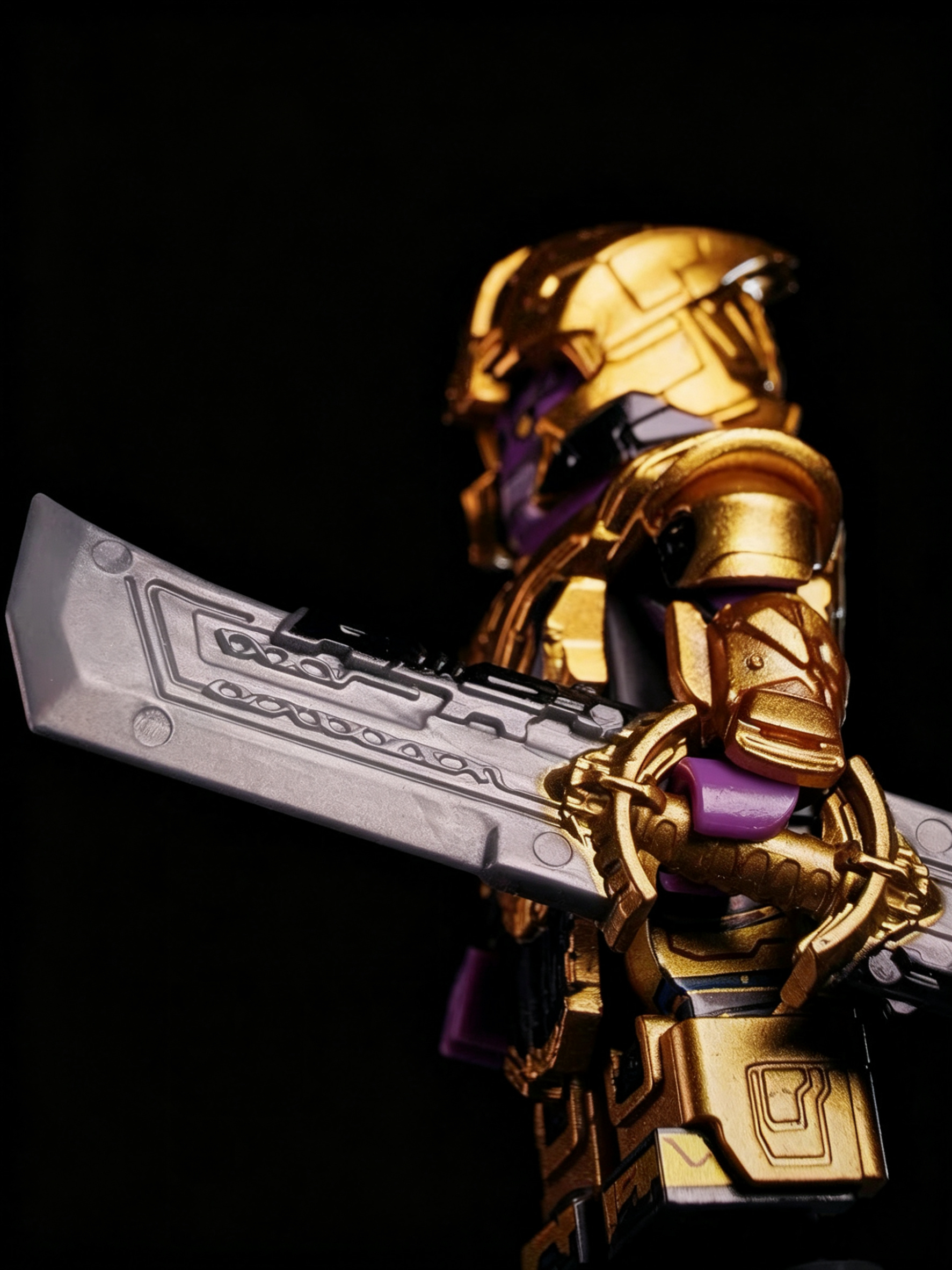 Purple Titan Infinity Tyrant Mass Production Version