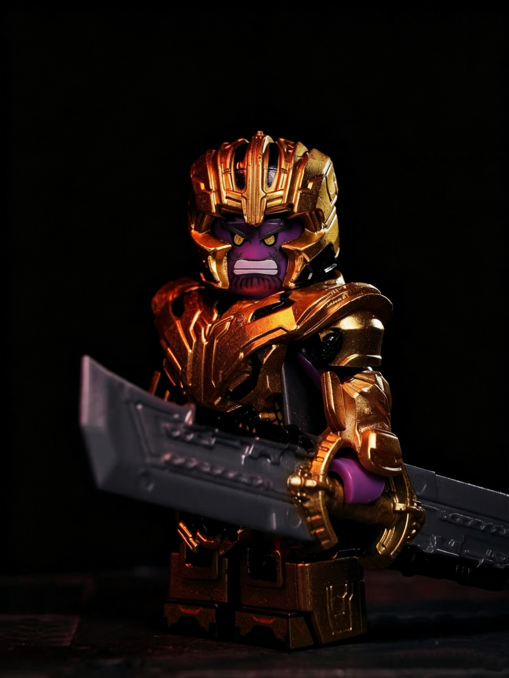Purple Titan Infinity Tyrant Mass Production Version