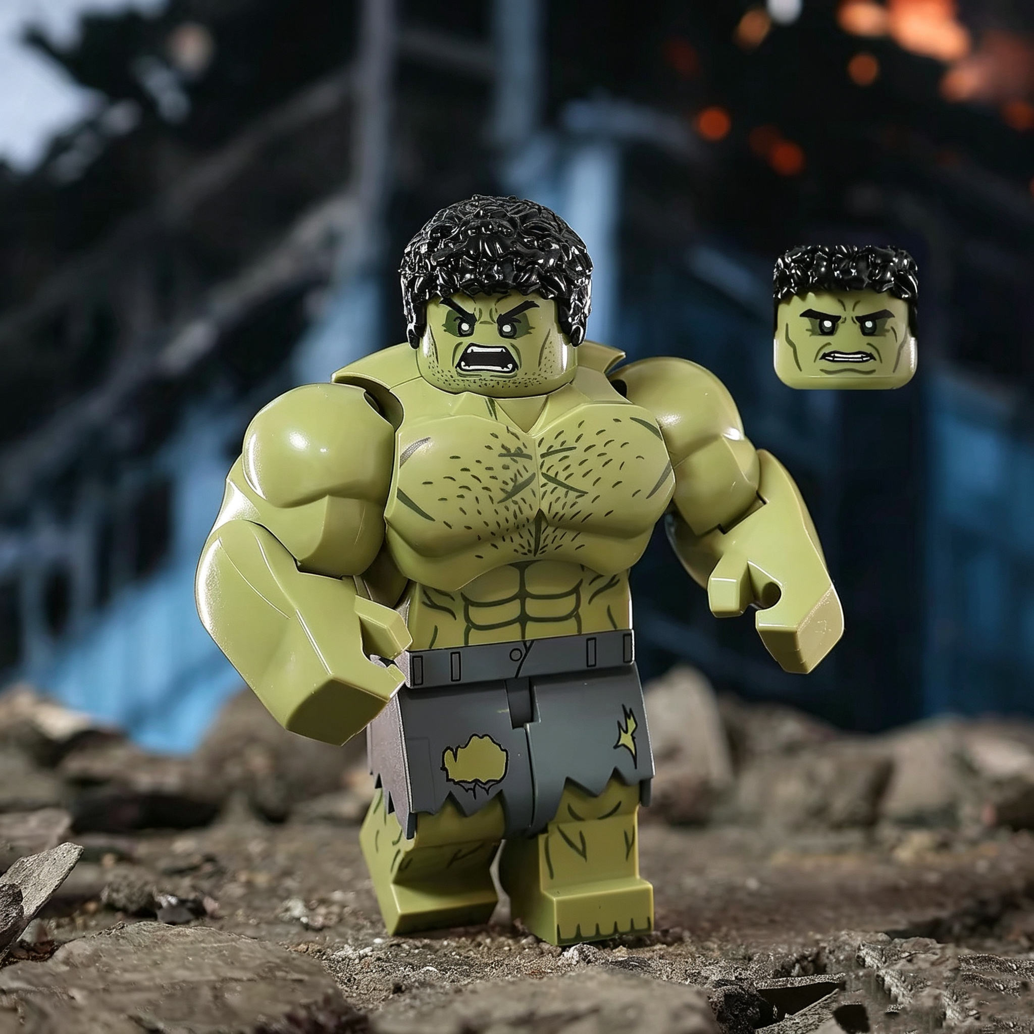 Green Muscle Berserk Giant Mass Production Version
