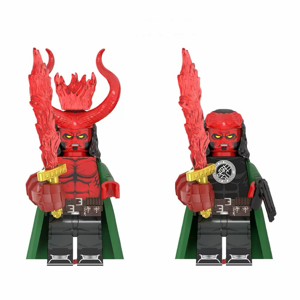 Red-Skinned Broken Horn Stone Fist Detective Mass Production Version