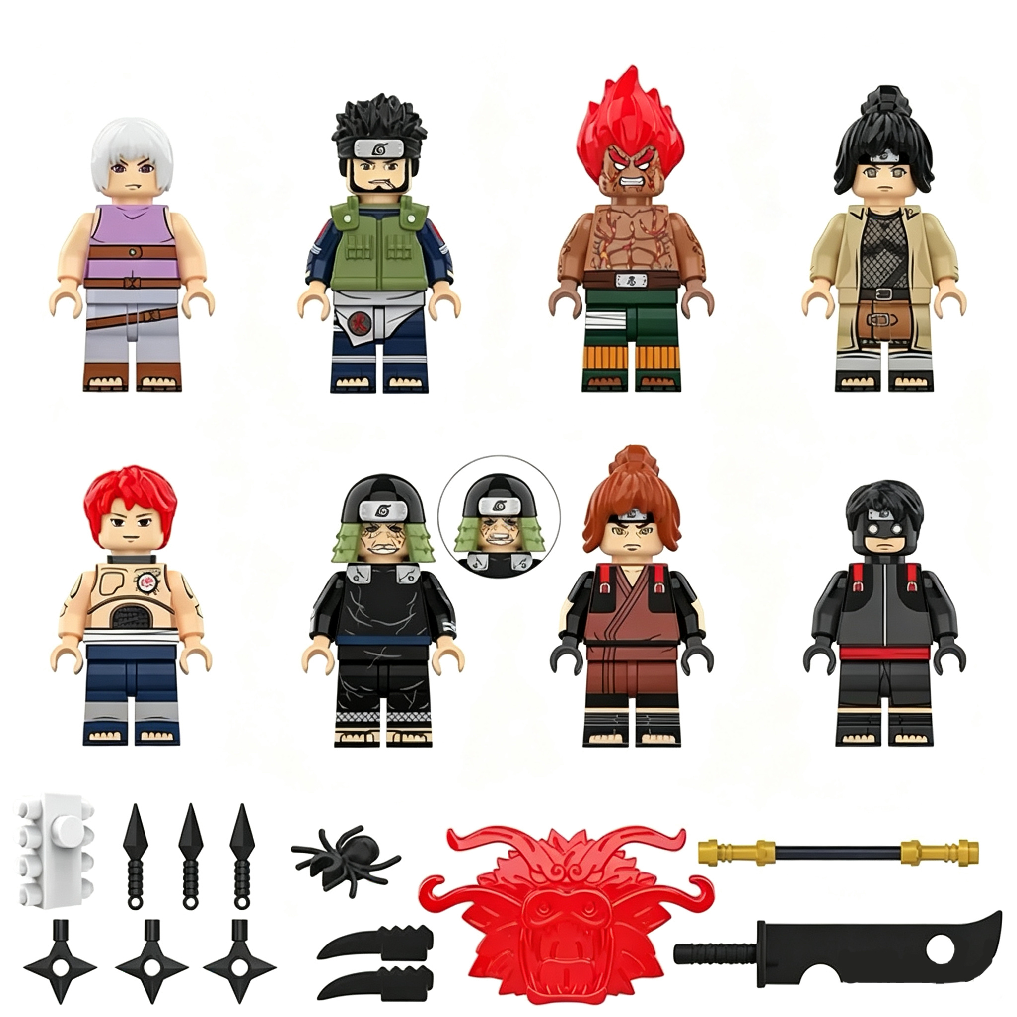 Ninja Legends Series Mass Production Version Set H