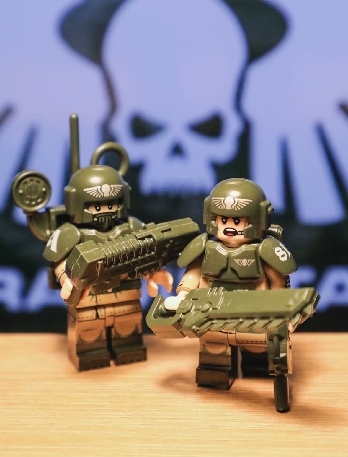 Warhammer 40,000 Astra Militarum Minifigure Set
