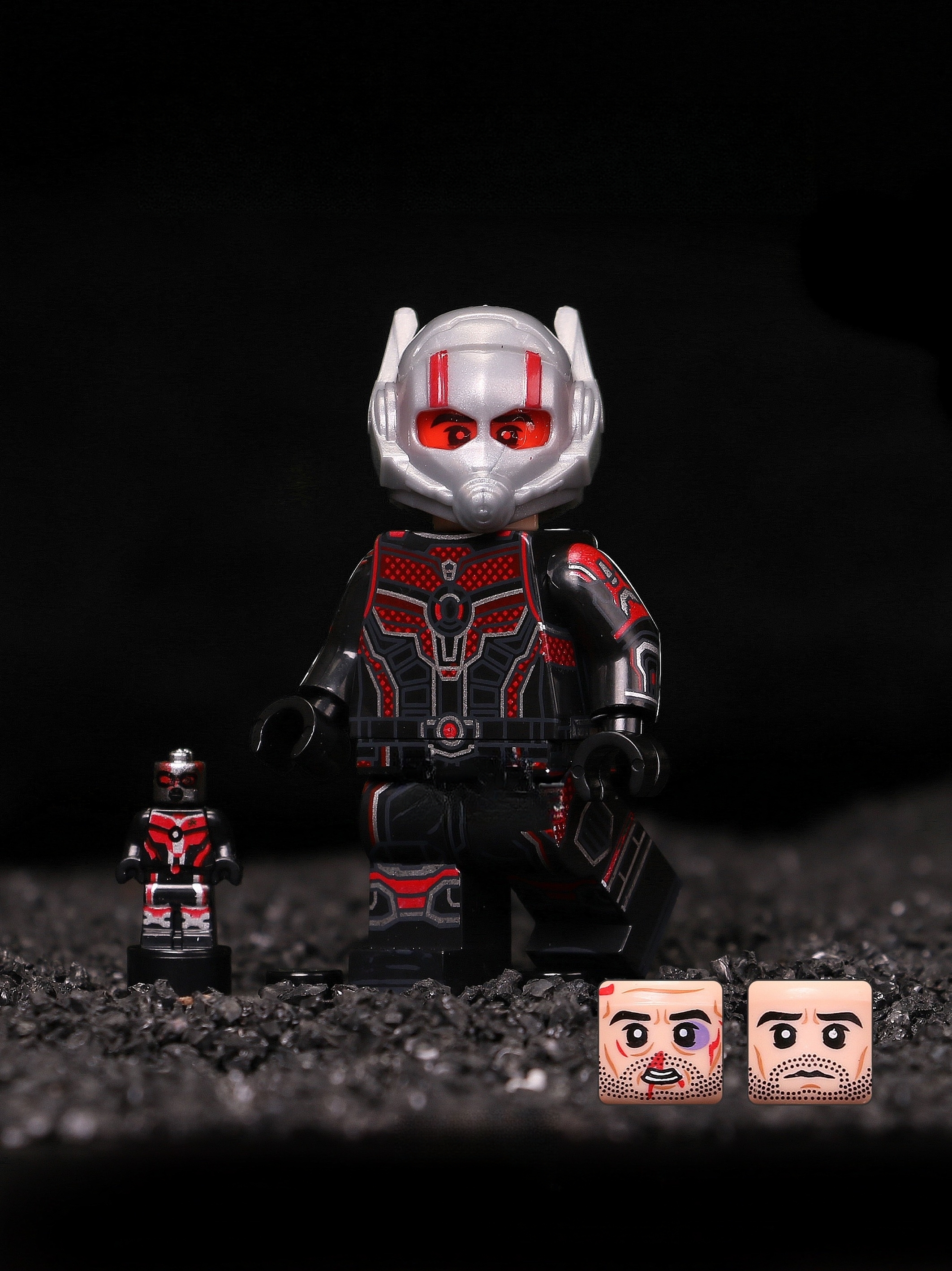 Red-Silver Micro Warrior Mass Production Version