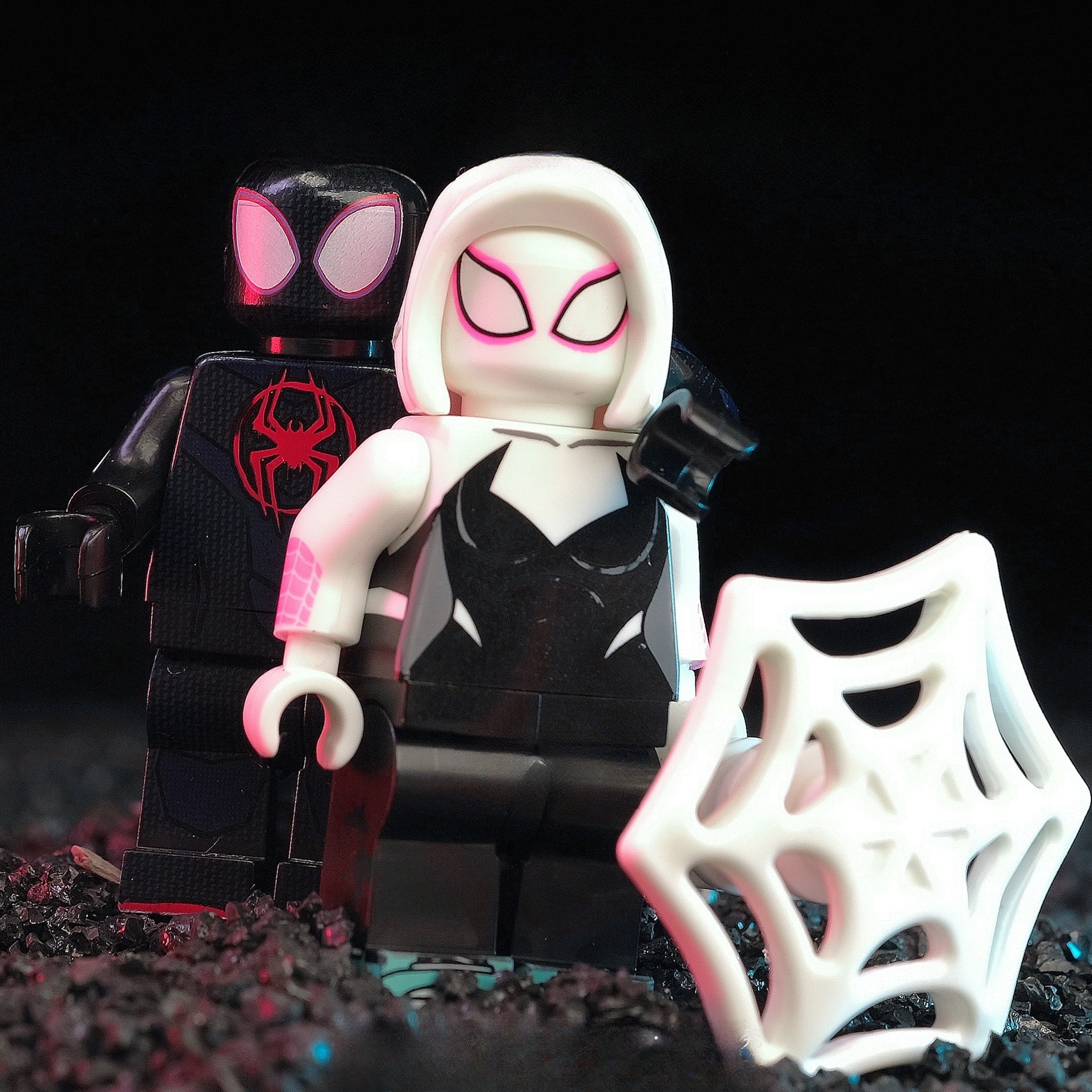 Red-Blue Web Warrior Mass Production Version Set B