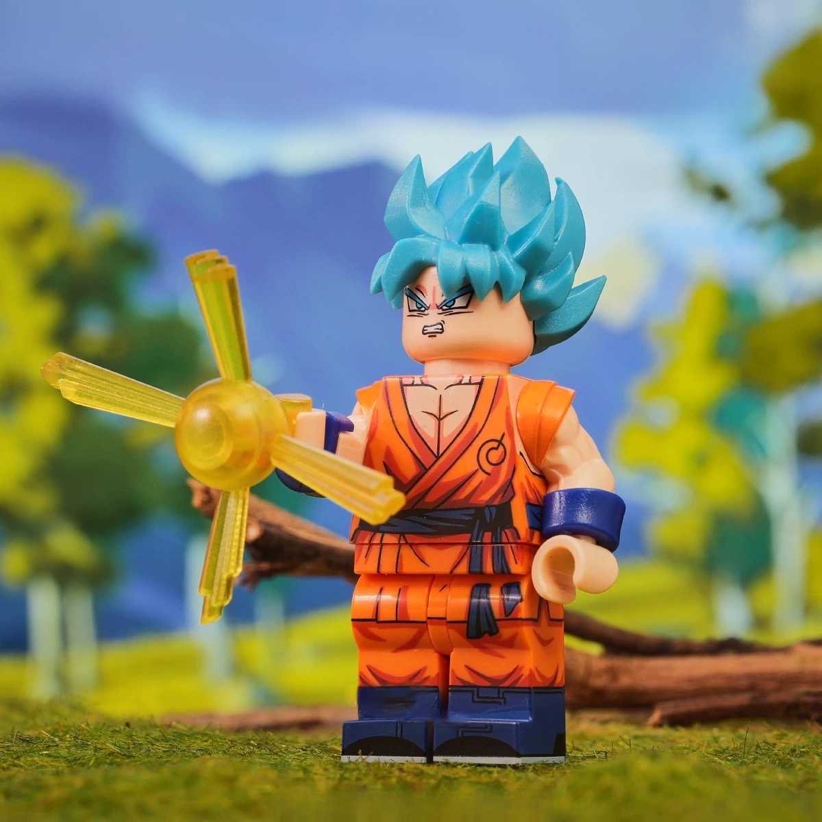 Cold-Hearted Android Warrior Building Block Figure Mass Production Version