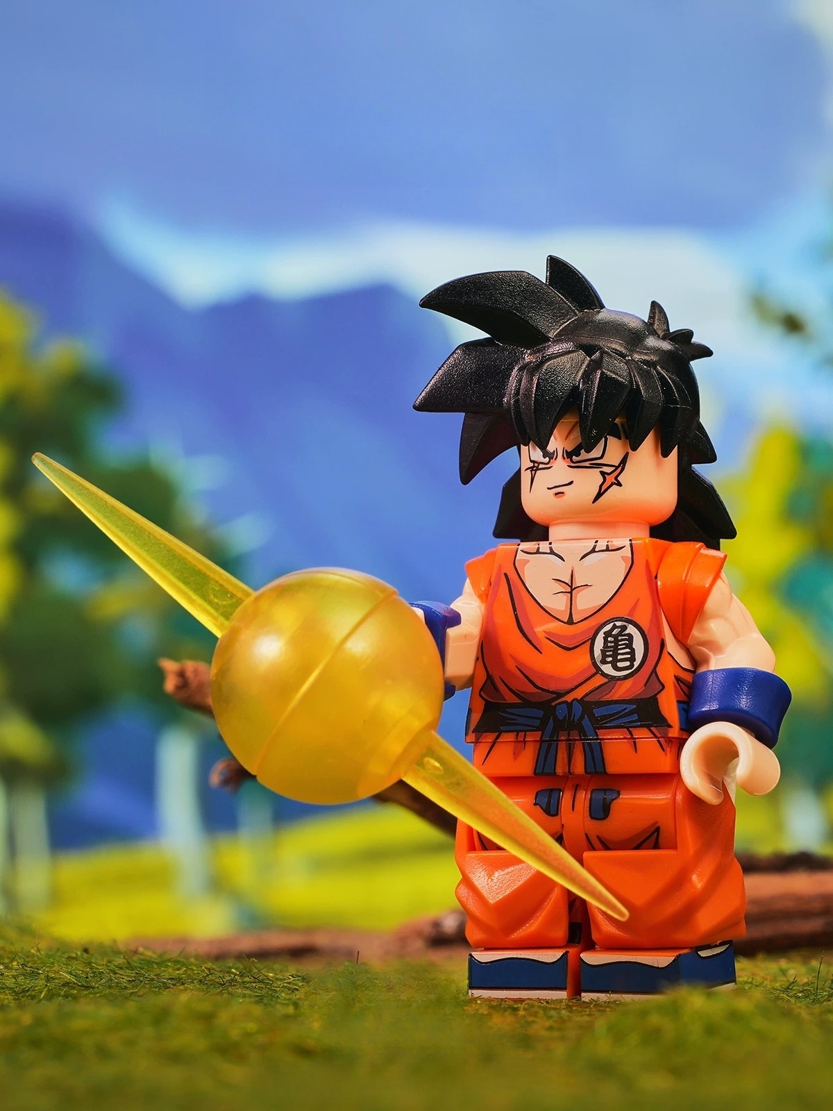 Cold-Hearted Android Warrior Building Block Figure Mass Production Version