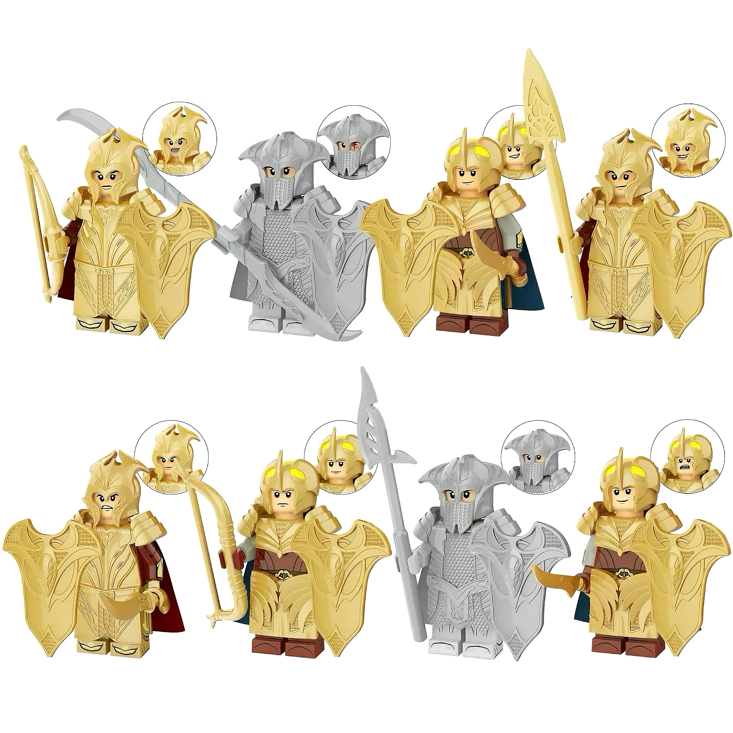 Ring Wars Saga Series Mass Production Version Elf Set A