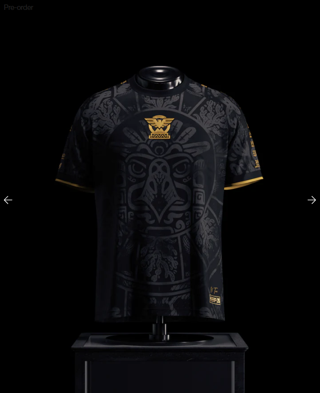 Mexico Heritage Jersey (2026WC Edition) - Black