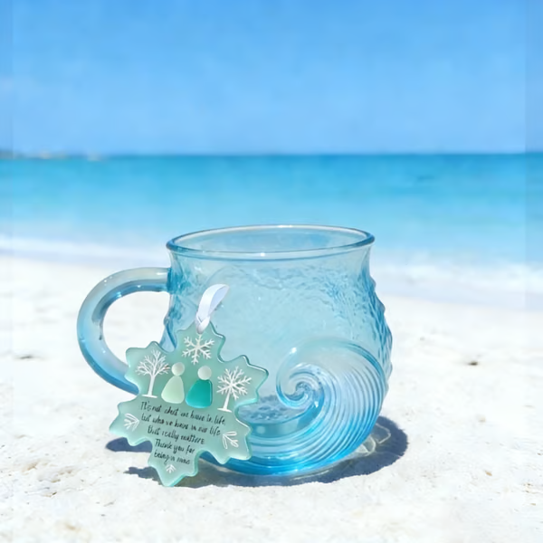 🌊Sea Wave Mug: Your Daily Escape – Calm Coastal Vibes in Every Cup of Tea/Coffee