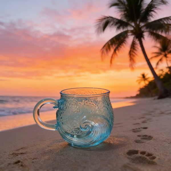 🌊Sea Wave Mug: Your Daily Escape – Calm Coastal Vibes in Every Cup of Tea/Coffee