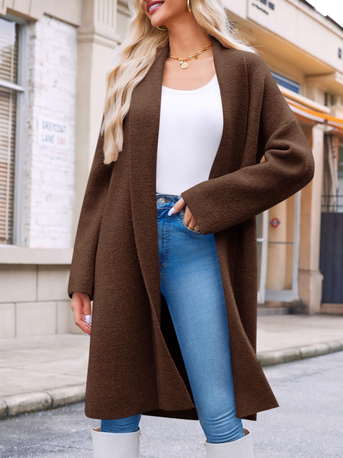 Longline Cardigan Sweater