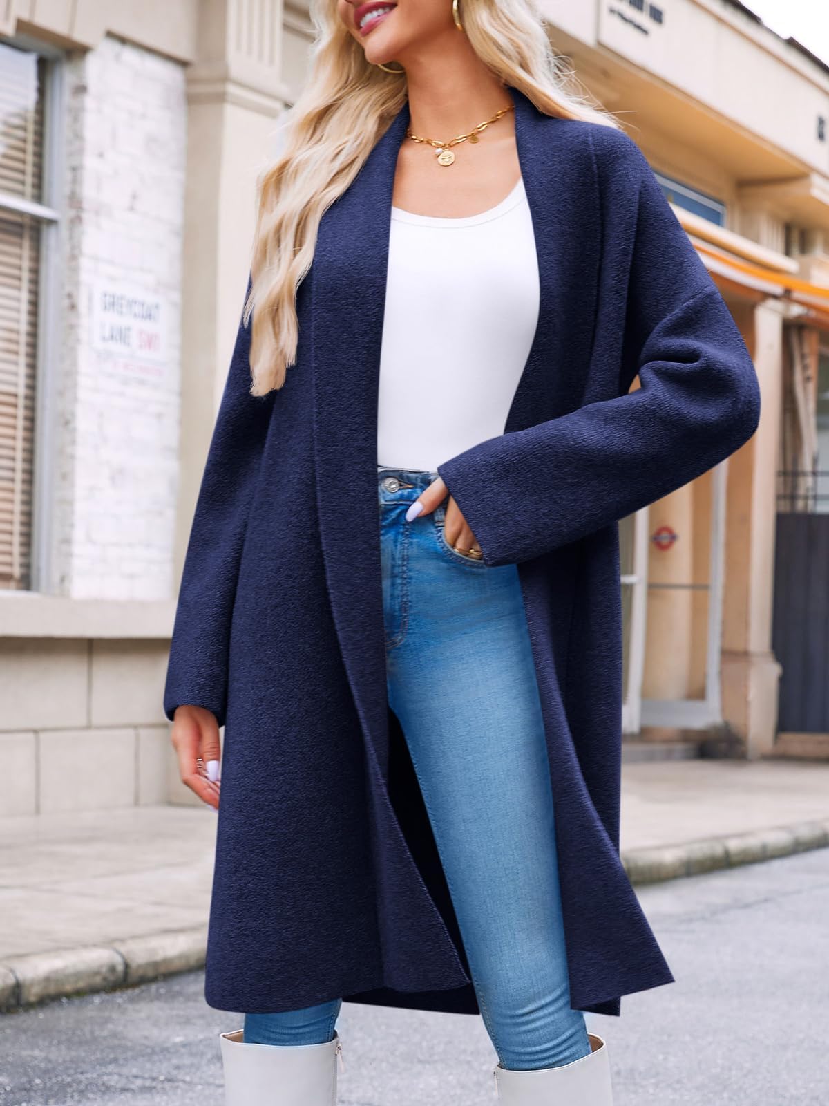 Longline Cardigan Sweater