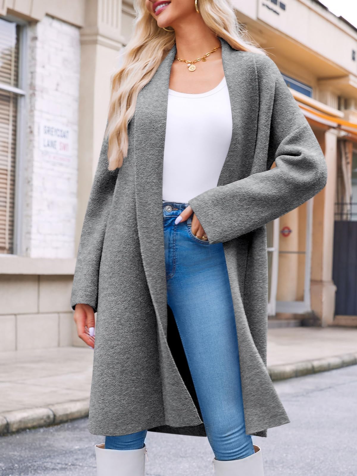 Longline Cardigan Sweater