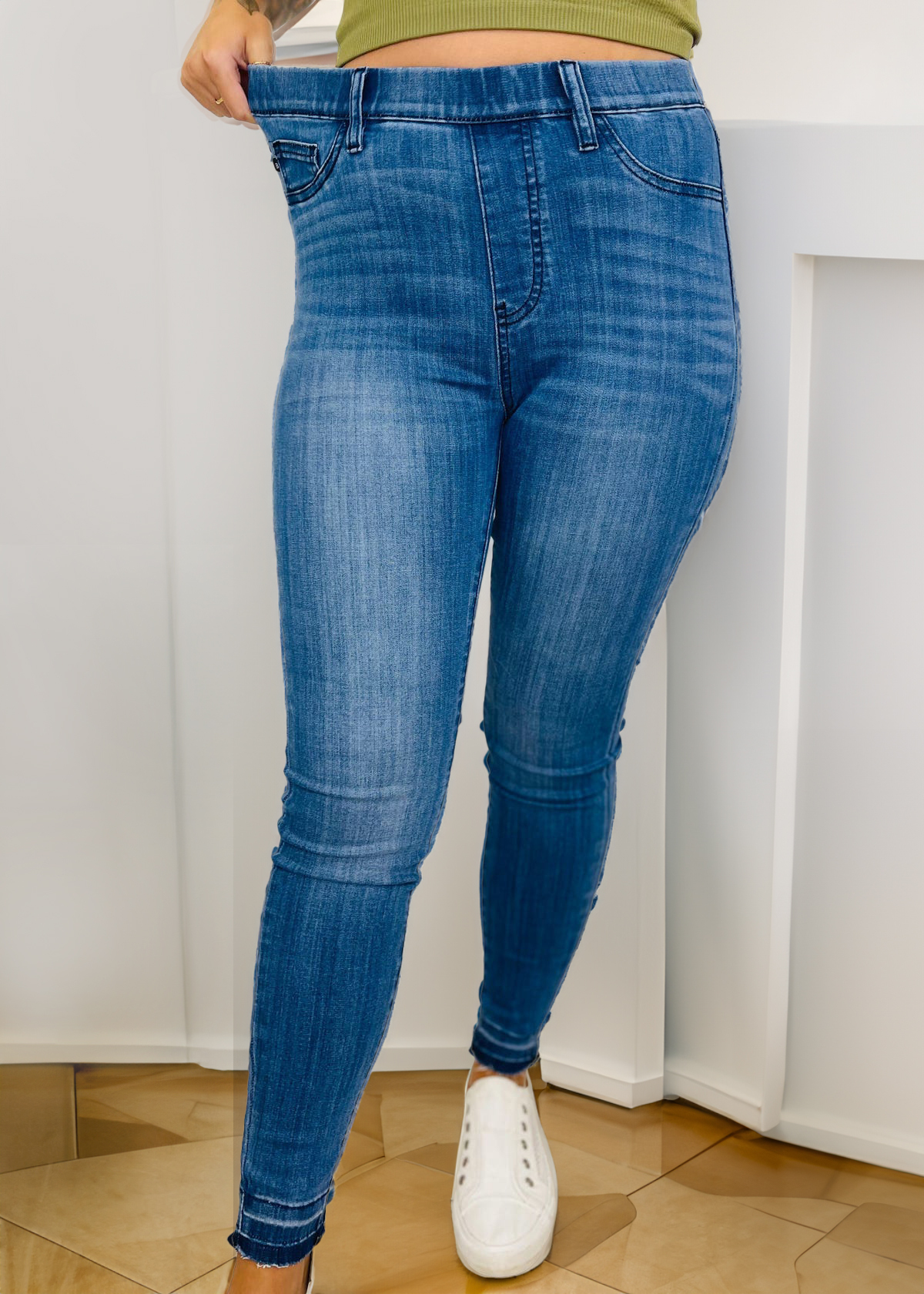 2023 JUDY Tummy Control Pull On Skinny Jeans (Buy 2 Free Shipping)