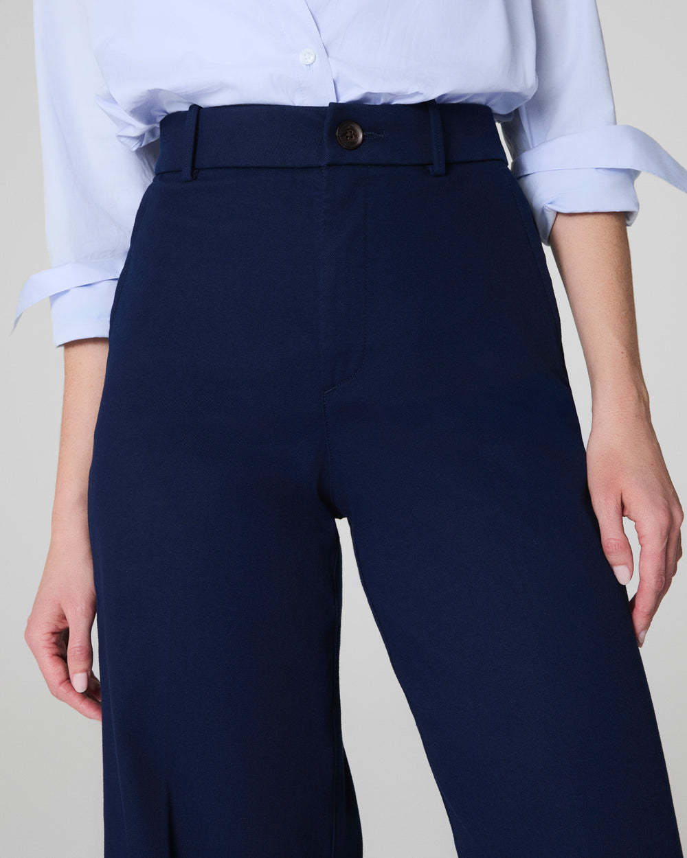 Stretch Twill Wide Leg Pant(Buy 2 Free Shipping)