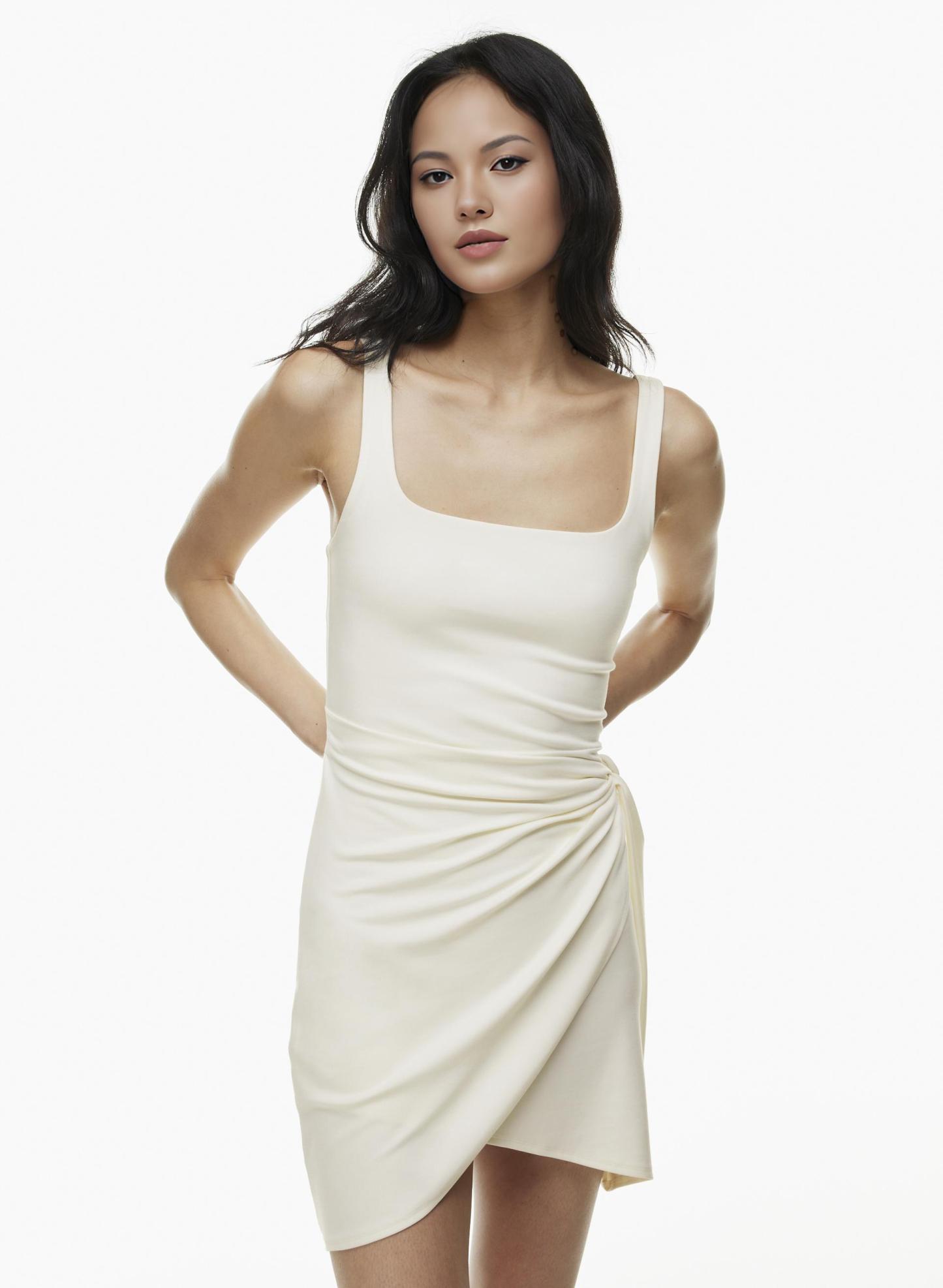 Shaping Wrap Mini Dress (Buy 2 Free Shipping)