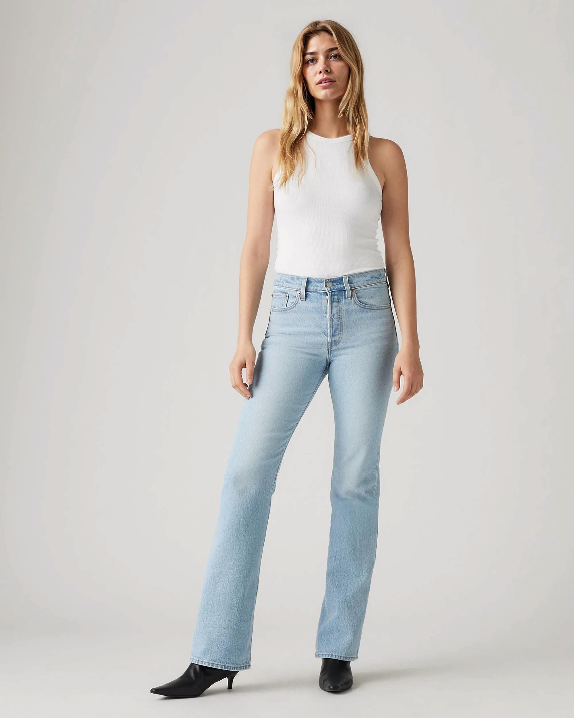 Levi Adjustable Wedgie Bootcut Women's Jeans (Buy 2 Free Shipping)