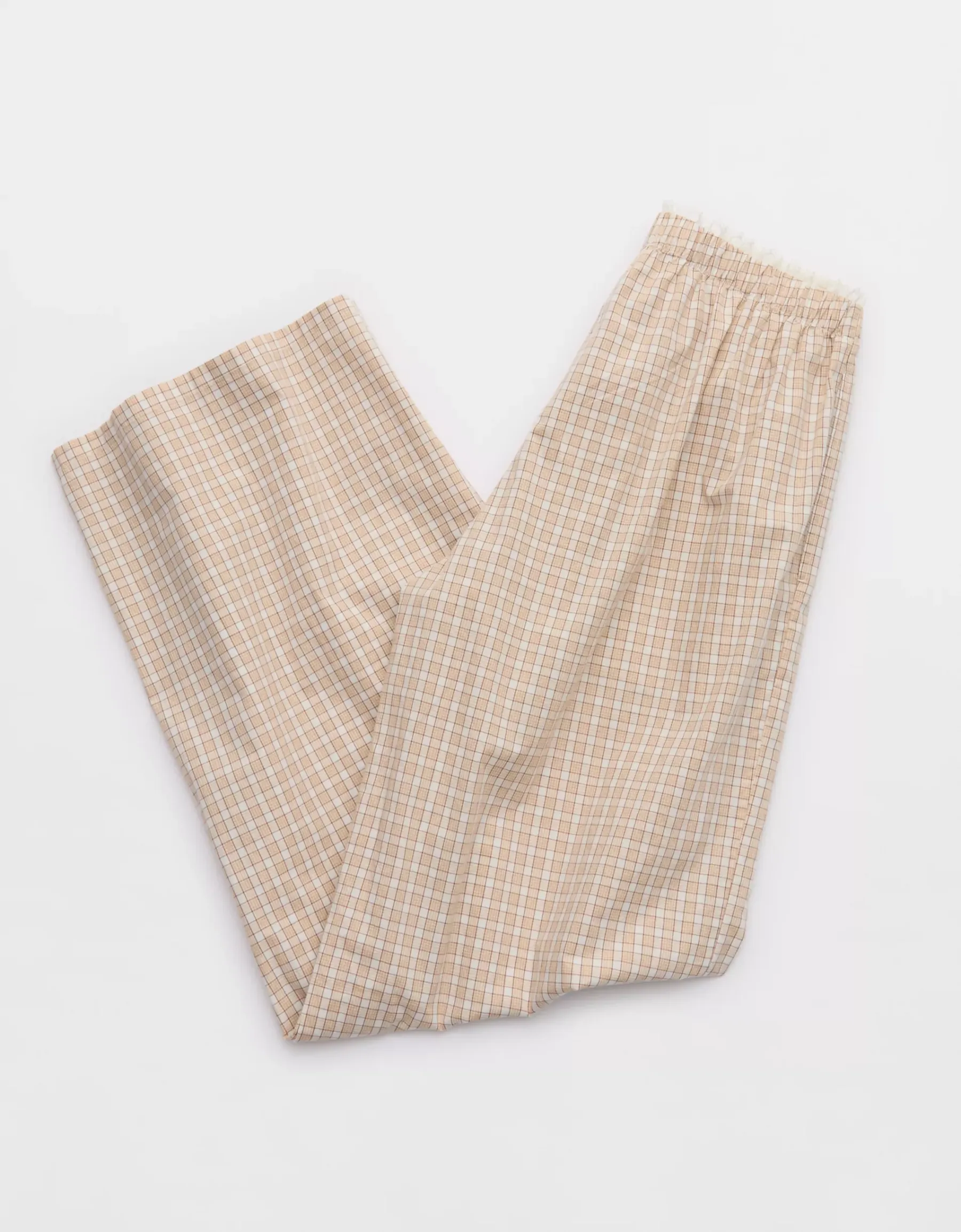 Off-Duty Wide Leg Poplin Trouser PJ(Buy 2 Free Shipping)