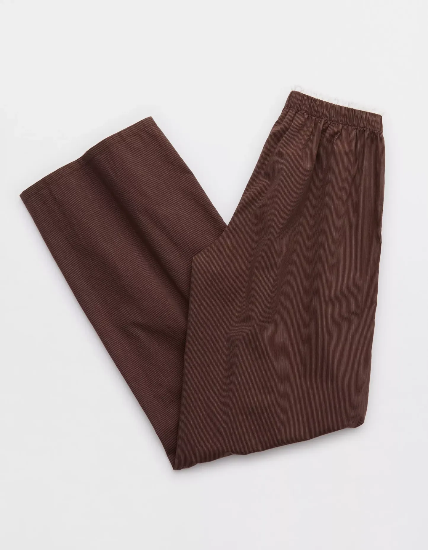 Off-Duty Wide Leg Poplin Trouser PJ(Buy 2 Free Shipping)