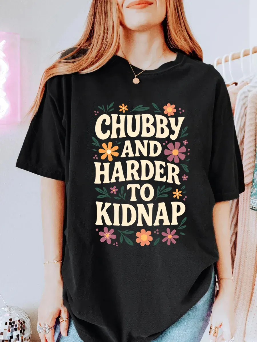 Vintage Chubby Girls Cuddle Better Oversize Graphic Tee