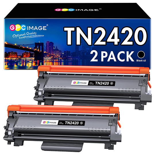 TN2420 TN-2420 Compatible with TN2410 TN 2410 for MFC L2710DW MFC-L2710DN HL-L2350DW DCP-L2530DW HL-L2375DW MFC-L2750DW HL-L2310D MFC-L2730DW HL-L2330DW HL-L2330DW 70DN DN 70DN black