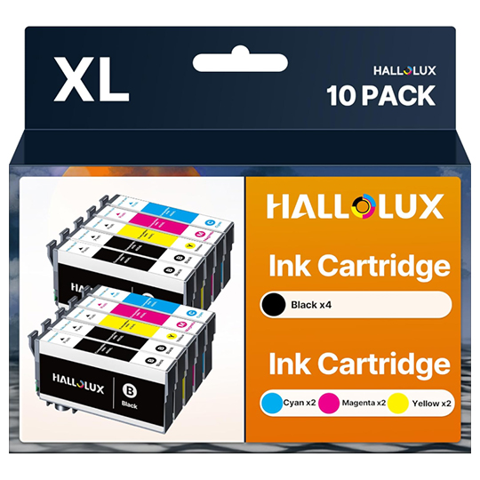 Compatible 405XL Ink Cartridges Replacement Multipack for Epson 405 XL for WorkForce Pro WF-3820DWF 3825DWF 4820DWF 4825DWF 4830DTWF 7830DTWF 7835DTWF (Black Cyan Magenta Yellow, 4-Pack)