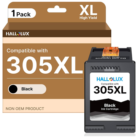 305XL Druckerpatronen Schwarz Kompatibel für HP 305 Schwarz mit Deskjet 2820e Patronen 2700 2710 2720e 2724 4120 4120e 4110 4110e Envy 6000 6020e 6032 6032e 6400 6420 6420e 6432