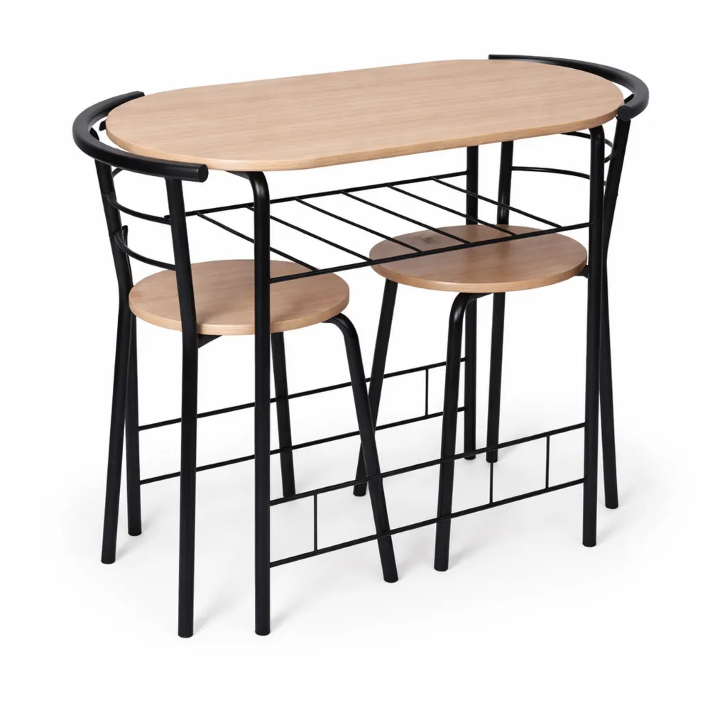 Set Tavolo e Sgabelli da Colazione per Cucina