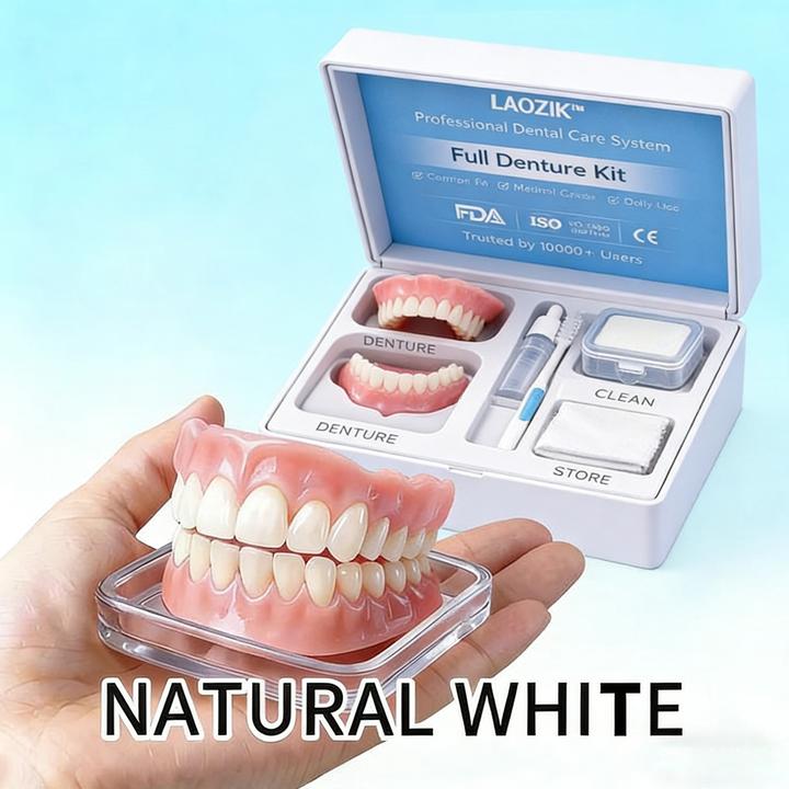🦷 LAOZIKTM Custom-Fit Dentures ⏰ ENDS TODAY   70% OFF | Smile with Confidence