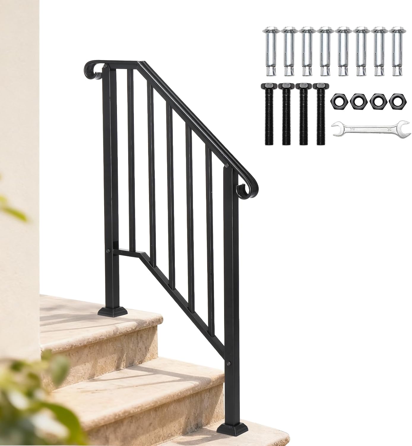 Handrails for Outdoor Step