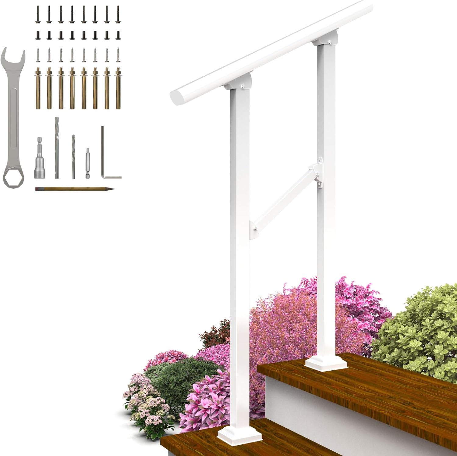 Hand Rails for Outdoor Steps