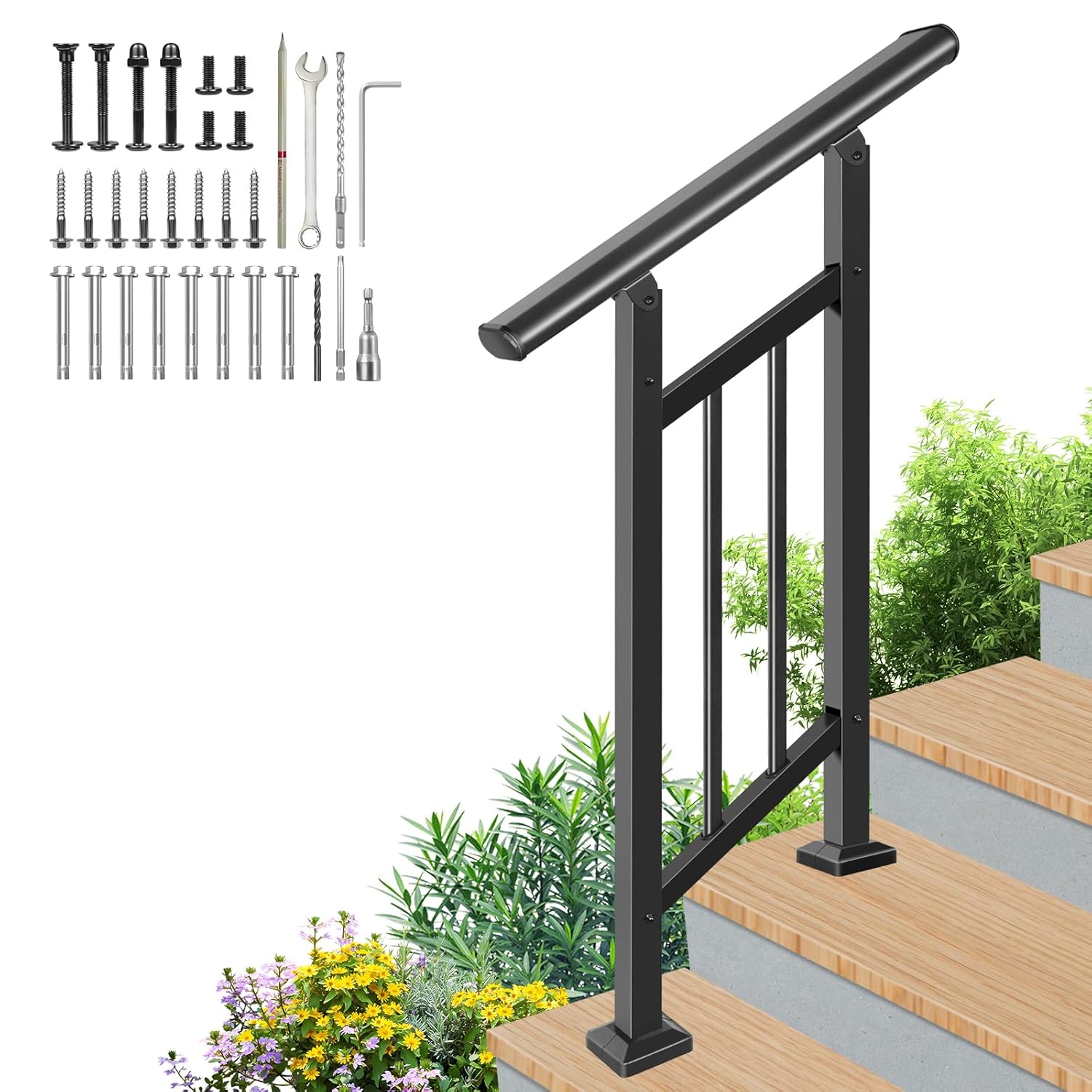 Handrails for Outdoor Steps