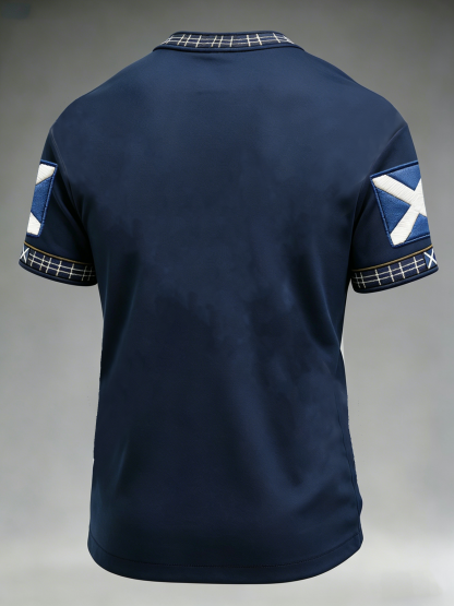 Men's Scotland  Football Print T-Shirt