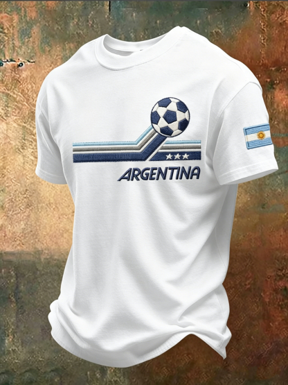 Men's Argentine Football Waffle Short Sleeve