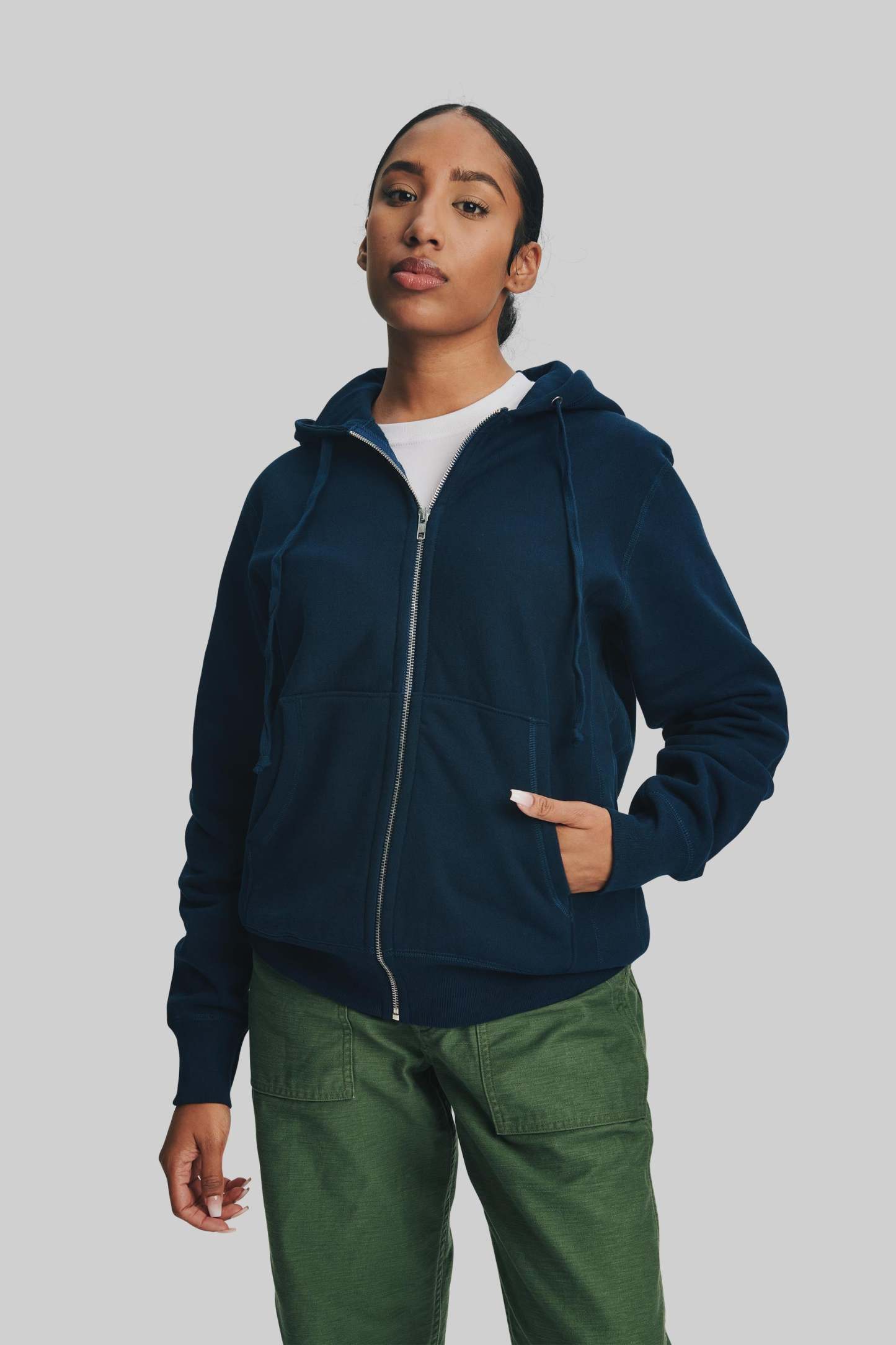 Unisex ZIP HOODED SWEATSHIRT