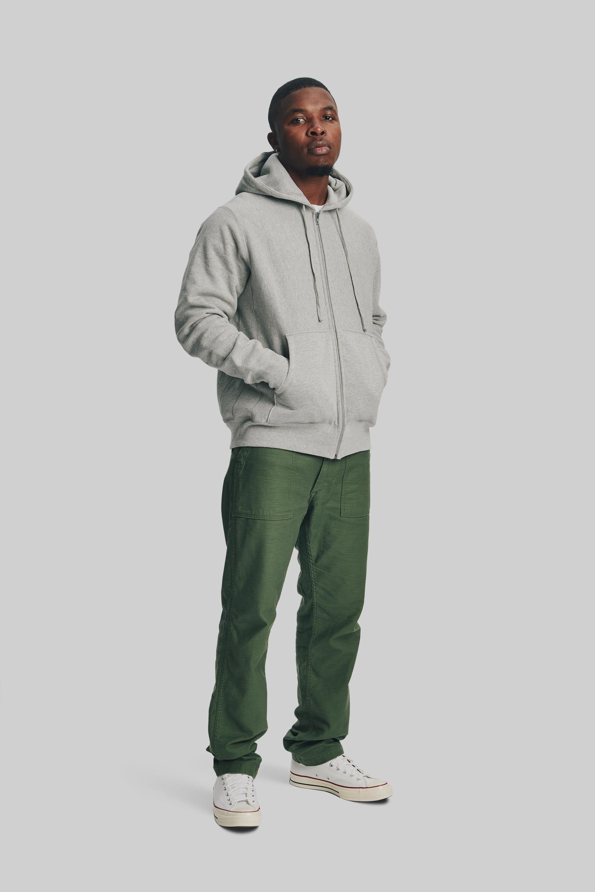 Unisex ZIP HOODED SWEATSHIRT