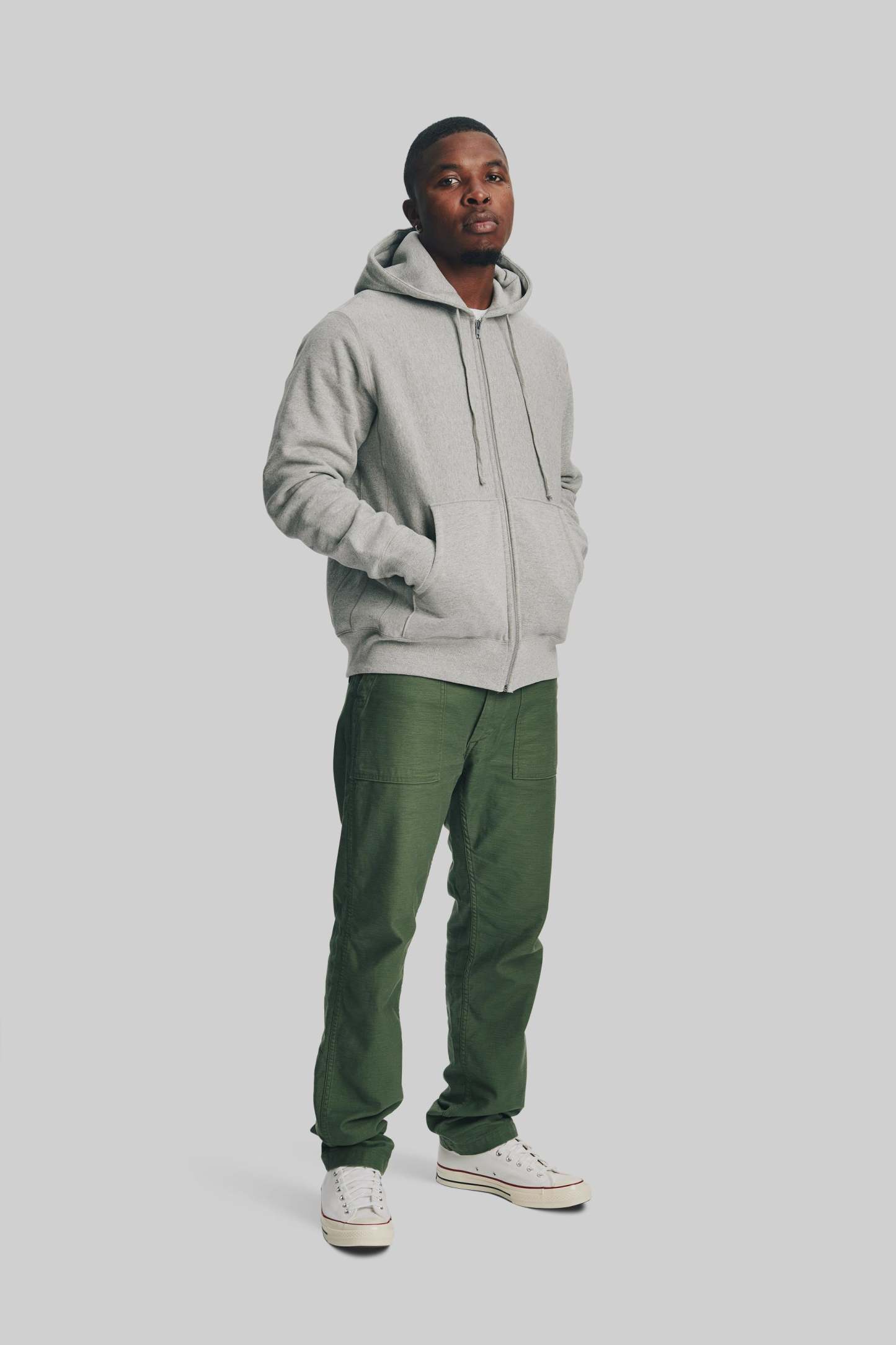 Unisex ZIP HOODED SWEATSHIRT